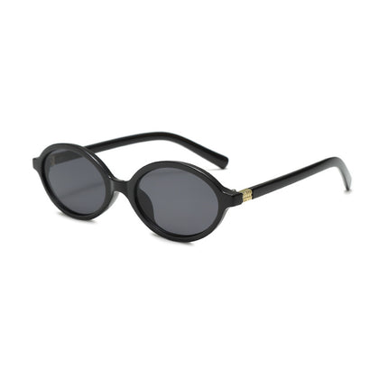 Flat Mirror Small Frame Retro Korean Plain Glasses Frame for Women Zhang Yuanying Same Style Glasses Frame Nerd Myopia Oval