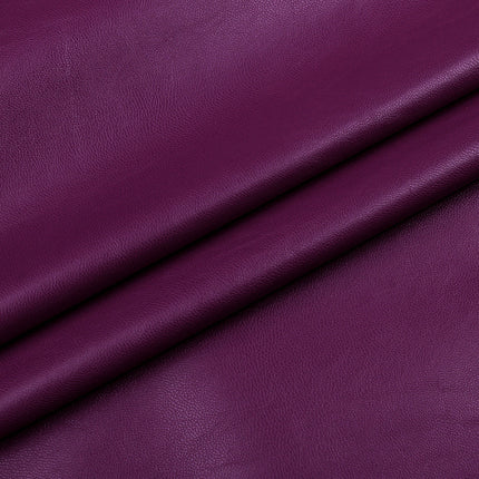 Elastic Pu Soft Leather Fabric with Fine Grain for Bags and Shoes, Flat Elastic Clothing Material, Plain Weave Garment Accessories for Cross-Border Trade