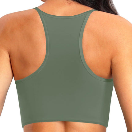 Bikini sports cross-border plus size 2025 vest swimsuit top Amazon European and American sexy women's