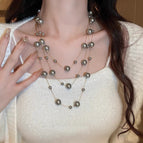 740 gray bead chain