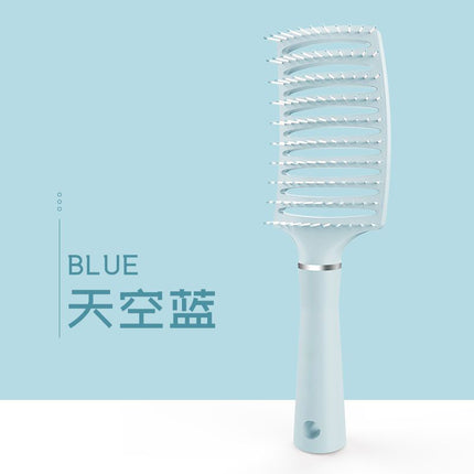 Large curved curved rib comb female hair root fluffy artifact modeling comb long hair curly hair massage comb hair comb home