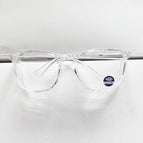 Transparent white flat (one-piece lens)
