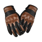 Genuine leather case brown black / M