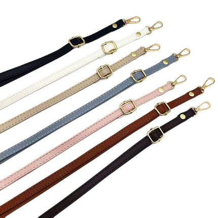 Adjustable Pu Women's Bag Shoulder Strap Single Shoulder Diagonal Bag Strap Handmade Bag Replacement Strap Mobile Phone Lanyard Luggage Accessories