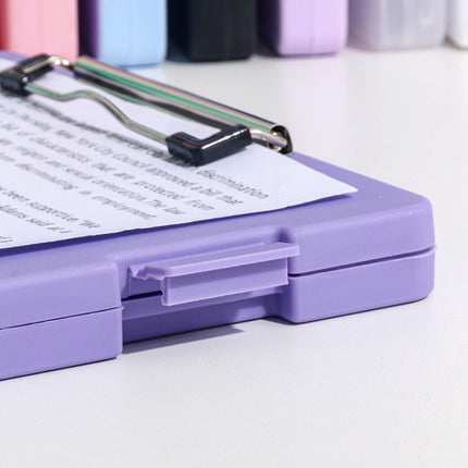 A4 folder student writing pad paper data storage box multi-functional office file storage box
