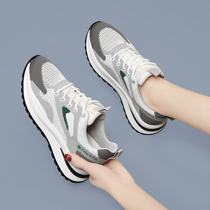 Sneaker subnet surface breathable sneaker women's all-match casual lightweight soft bottom running clunky shoes 2024 New