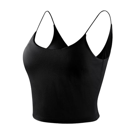 Tangge Silk U-Shaped Beautiful Back Intimates Anti-Exposure Tube Top Camisole Top Mulberry Silk Glossy Bra Loose