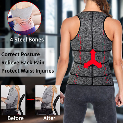 Cross-Border Men's and Women's Thermal Waist Protection Vest, Cold Protection Back Protection, Thickened Abdominal and Waist Trainer, Fitness Vest Belt
