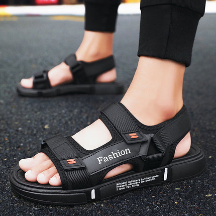 Wholesale sandals men's work fashion handsome driving shoes cool handsome tremolo sports summer non-slip deodorant wear-resistant