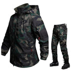 686 fleece-lined waterproof jacket set [green camouflage color] / 165