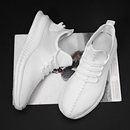 Men's shoes fly woven mesh breathable casual shoes cross-border foreign trade AliExpress Amazon large size board sports shoes men