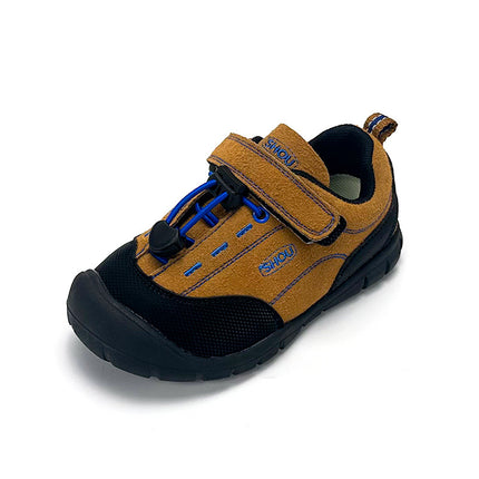 Boys' Genuine Leather Sneakers 2024 Autumn New Children's Soft-soled Mountaineering Shoes Girls' Breathable Shoes Korean Fashion Trendy