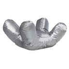 Silver gray pillowcase pillow core