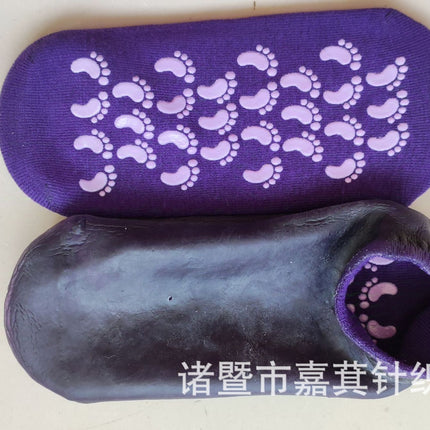 Gel Anti-cracking Moisturizing Silicone Socks Women's Foot Membrane Foot Membrane Heel Anti-slip Softened Callous Indoor Floor Socks