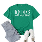 Dark green (white font) / S
