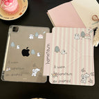 Ipad 11th generation/10th generation【10.9inch】 / Cartoon double-sided painting [9+n-fold multi-angle support] bb119