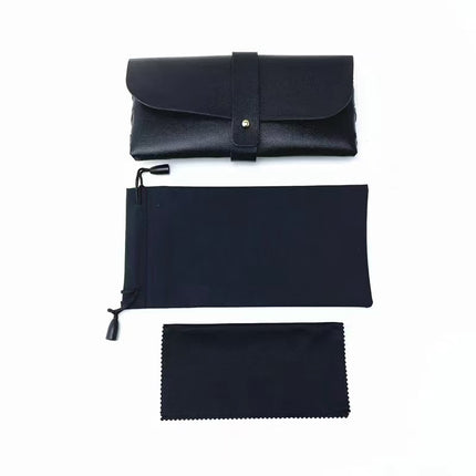 in stock variety of glasses box zipper box folding bag glasses leather box frosted transparent box presbytare paper box glasses accessories