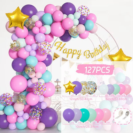 Cross-border Amazon Balloon Chain Arch suit New Birthday Decoration Wedding Room Wedding Balloon Scene Decoration Wholesale
