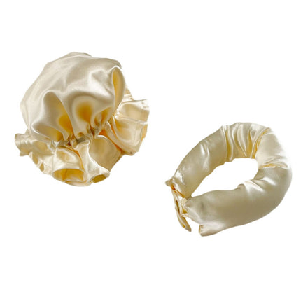 Tiktok new no heat curling stick BUN BONS curly hair cover suit lazy curly hair big wave curly hair