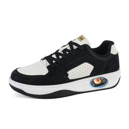Foot Chip Magnetic Shock Massage Shoes Vibration Massage Shoes Sneakers Unisex Casual Sports Women's Shoes White Shoes for Men