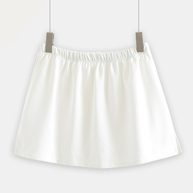 Fart curtain women's sweater bottoming artifact hem spring, autumn and winter all-matching cotton inner wear covering butt bottoming skirt