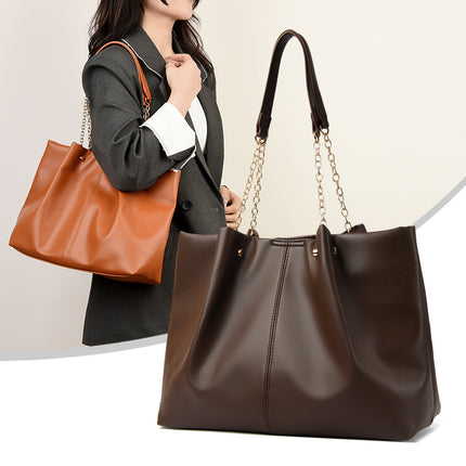 Cross-Border Textured Bags for Women 2025 New Style Women's Bags for Commuting Large Capacity Shoulder Underarm Bags Casual Tote Bags Wholesale