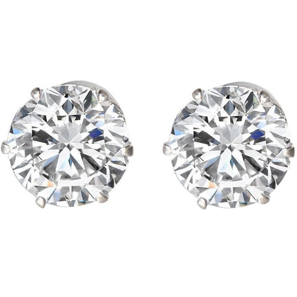 Factory wholesale ear nail without ear hole magnetic ear nail female ear bone clip male earring nail magnet stone ear bone nail