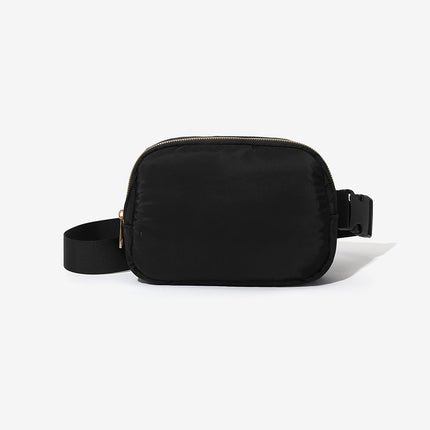 2023 new solid color waist bag ladies sports running mobile phone chest bag fashion outdoor new wallet a generation of hair