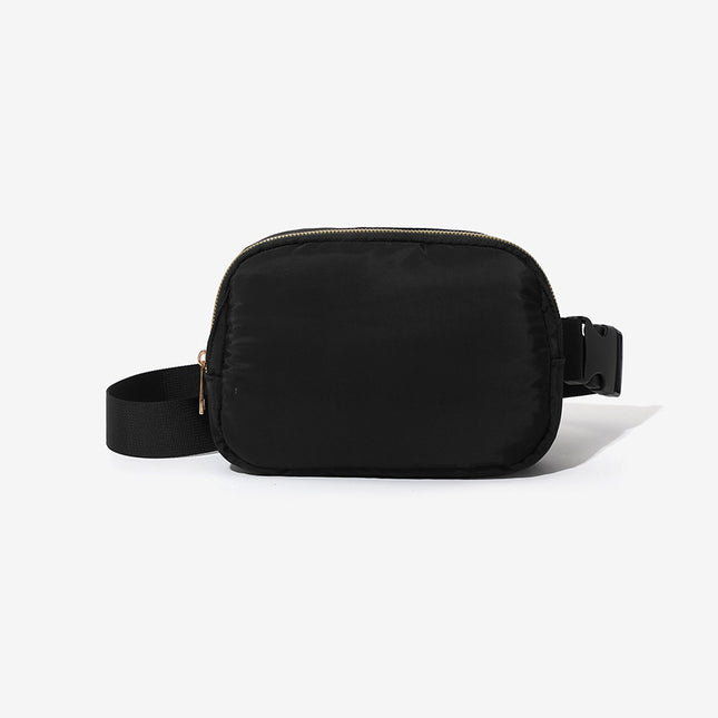 2023 new solid color waist bag ladies sports running mobile phone chest bag fashion outdoor new wallet a generation of hair
