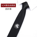 5cm-four leaf clover-zipper