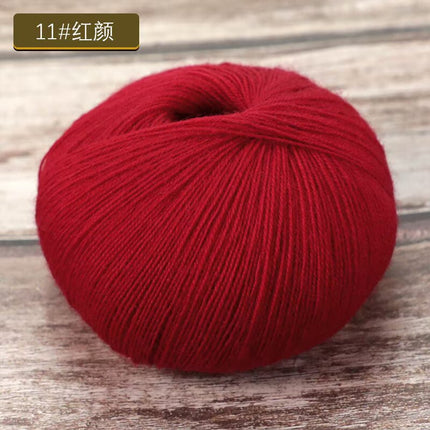 Manufacturer Wholesale 238 Wool Thread Hand-Knitted Shawl Hat Baby Wool Fluffy Wool Thread Ball 50g