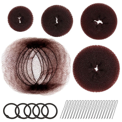 New Variety of Hair Styling Tools Set, Hairpins, Bun Hair Braiding Tools, Bridal Hair Accessories, Braids