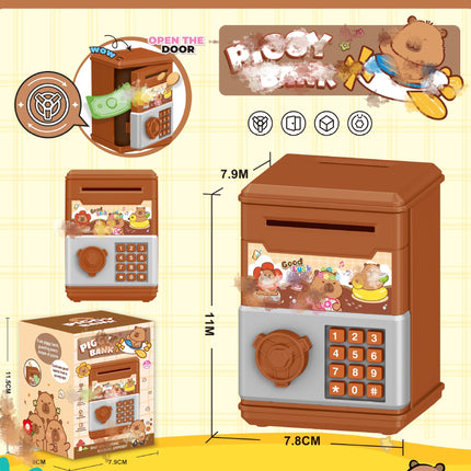 Cross-border hot creative cute piggy bank new children boys and girls storage piggy bank storage kindergarten gifts