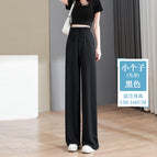 Black cropped pants] / M