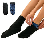 Pu blue foot covers / One size fits all