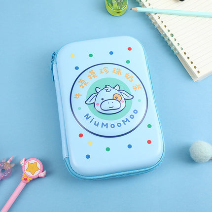 3D New Cute Eva Stationery Box Children's Multifunctional Large Capacity Pencil Bag Student Portable Square Pencil Box