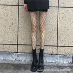 Big net-black / Fishnet stockings-one size fits all