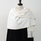 Double-sided - milky white (the color of both sides is very close) / 200*67cm (360g)