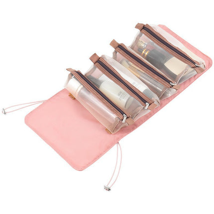 New Cosmetic Bag Four-In-One Travel Portable Multi-Functional Large-Capacity Removable Toiletry Storage Bag
