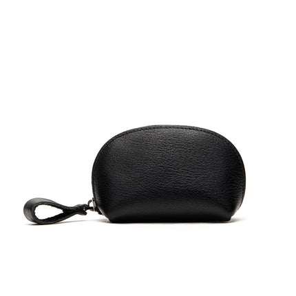 Vintage Women's Cowhide Fashion Coin Purse Leather Earphone Bag Lipstick Coin Change Key Bag Leather Storage Bag