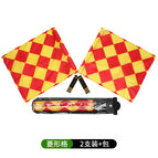 Small square border flags 1 pair of 2 pieces (self-adhesive package)