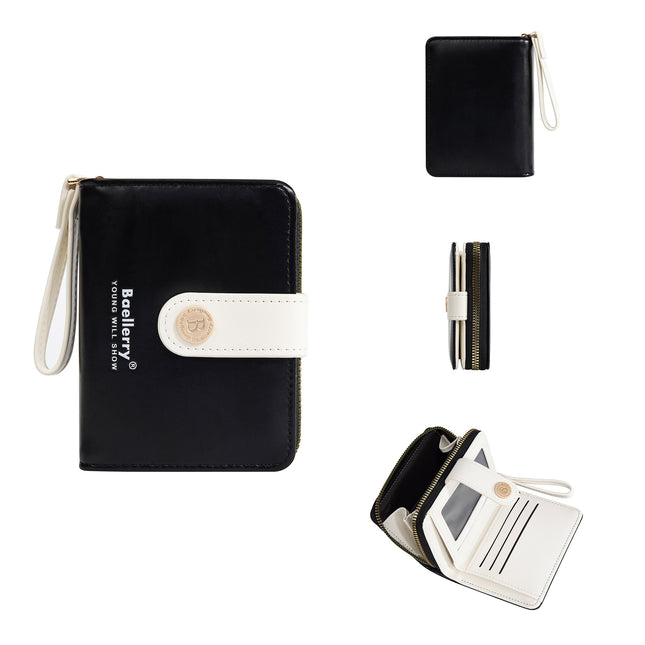 Baellerry New Wallet Women's Card Holder Fashion Niche Multi-Card Slot Cute High-Value Coin Purse for Women