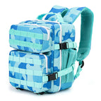 Below 20L / Aqua blue camouflage