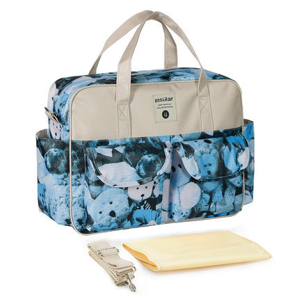 Multifunctional Cross-Body Mommy Bag for Pregnant Women, Fashionable Waterproof Mother and Baby Bag, Portable Maternity Bag, Mother Bag Cross-Border