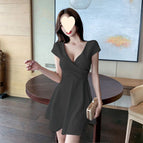 136-130 black with chest pad / S