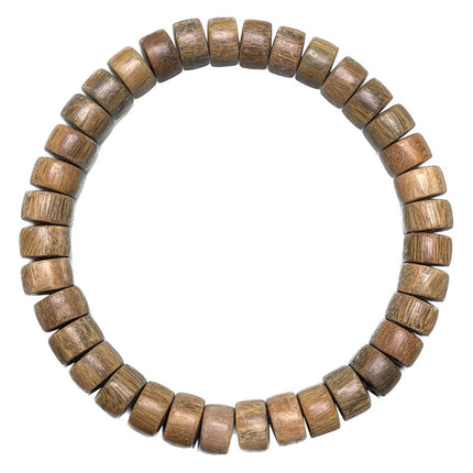 Green sandalwood small tablets Buddha beads Wen play bracelet sandalwood women's simple single circle small bracelet wholesale bracelet around the finger soft