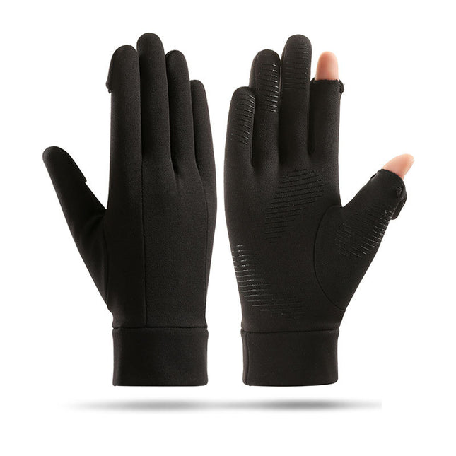 Winter Ski Liner Gloves Warm Touch Screen Men's Outdoor Cycling Lining Gloves Cycling Touch Screen Anti-Slip Windproof