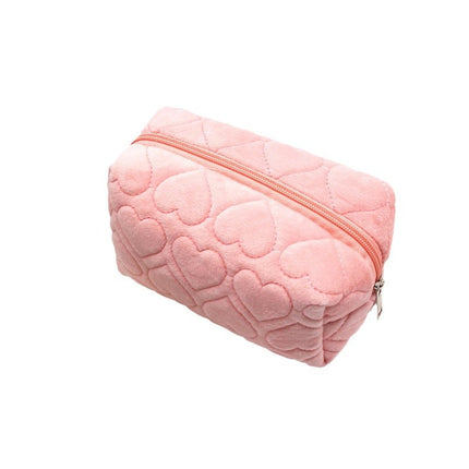 New Love Pillow Storage Bag Cosmetic Bag High-Looking Extra Large Capacity Student Storage Pen Bag Foreign Trade Wholesale