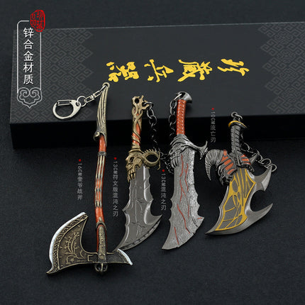 God of War Thor Thor Thor Hammer Weapon Kratos Exile Blade Kratos Chaos Blade Alloy Model Toy