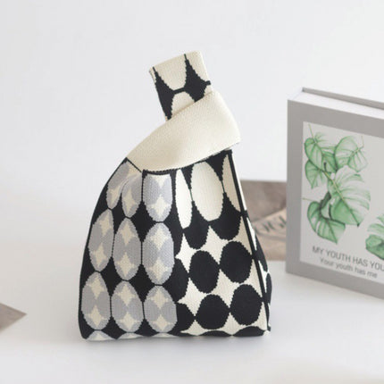 Knitted Tote Bag / Sac Tressé Tricoté